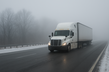 Seasonal driving hazards in Kentucky (ice, fog, etc.)