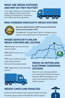 Understanding Kentucky’s Truck Weigh Station Network