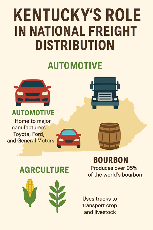 Kentuckys Role in National Freight Distribution (Automotive, Bourbon, Agriculture)