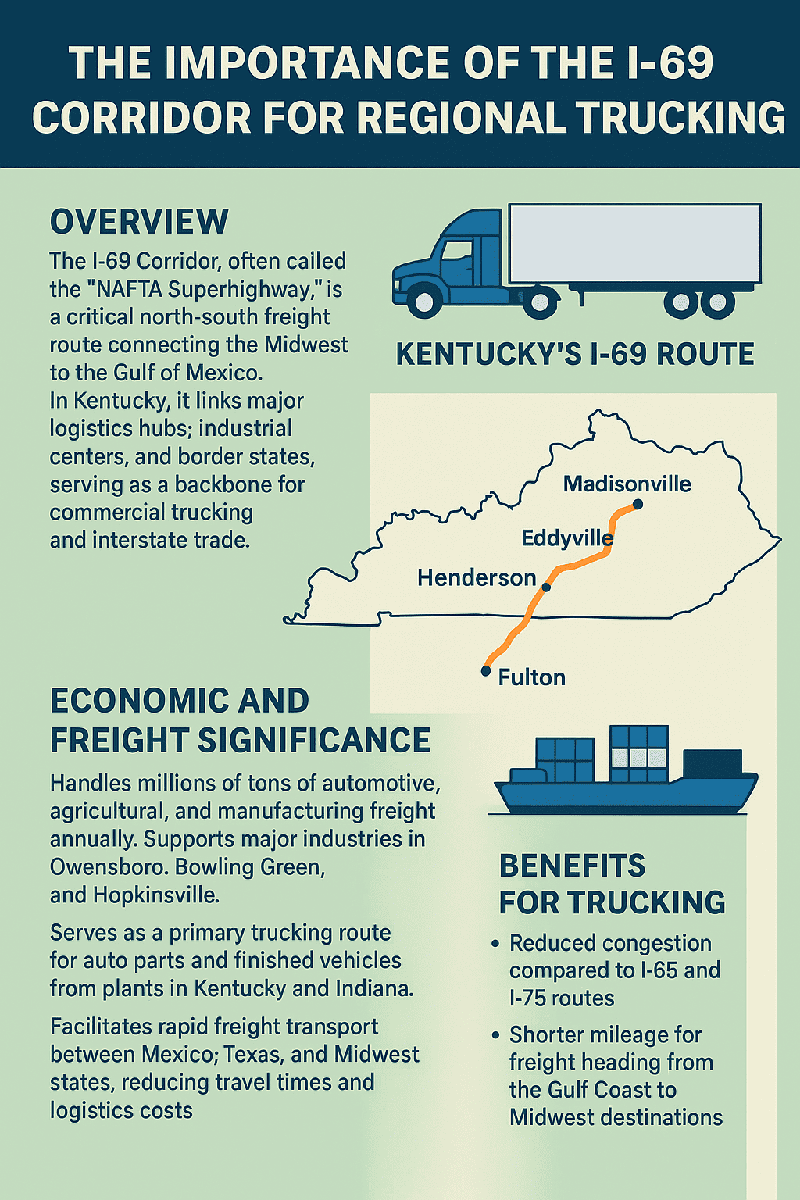 The Importance of the I-69 Corridor for Regional Trucking