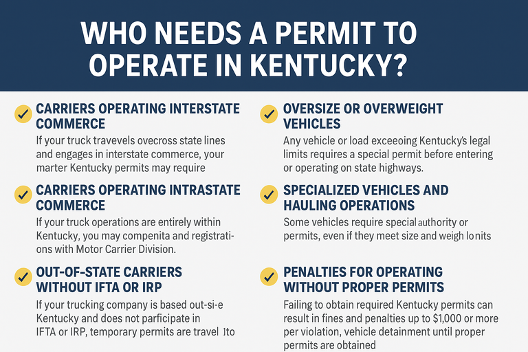 Who Needs a Permit to Operate in Kentucky?