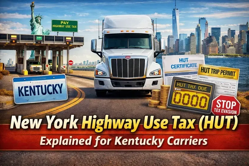 NY HUT for Kentucky Carriers