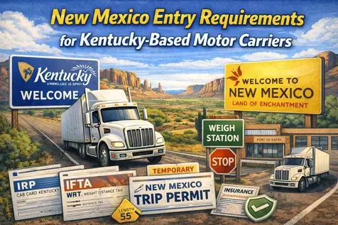 New Mexico  Permits for Kentucky-Based Motor Carriers