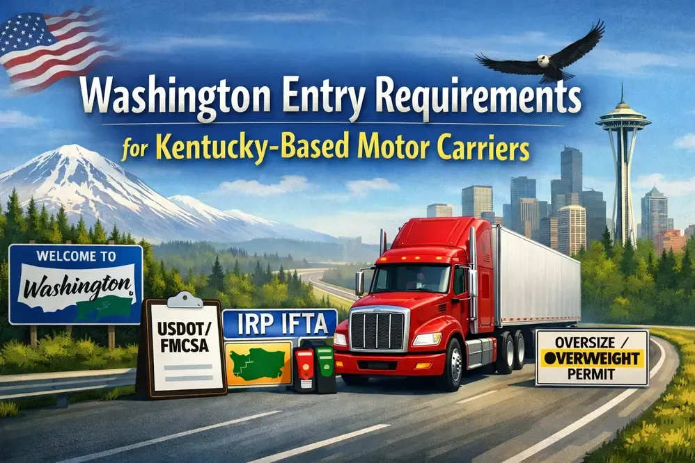 Washington Permits for Kentucky-Based Motor Carriers