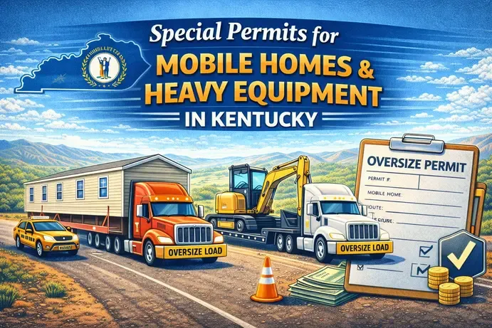 KY Special Permits for Mobile Homes and Heavy Equipment