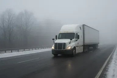 Seasonal driving hazards in Kentucky (ice, fog, etc.)