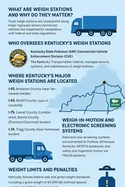 Understanding Kentucky’s Truck Weigh Station Network