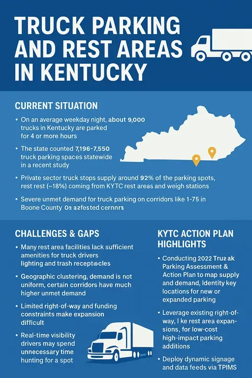 Truck Parking and Rest Areas