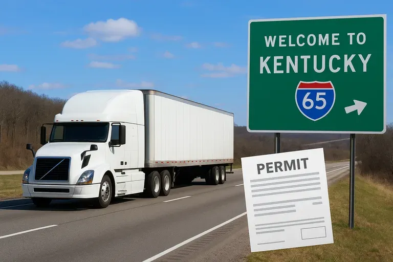 How to Apply for a Kentucky Trip Permit