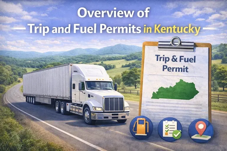 Overview of Trip and Fuel Permits in Kentucky