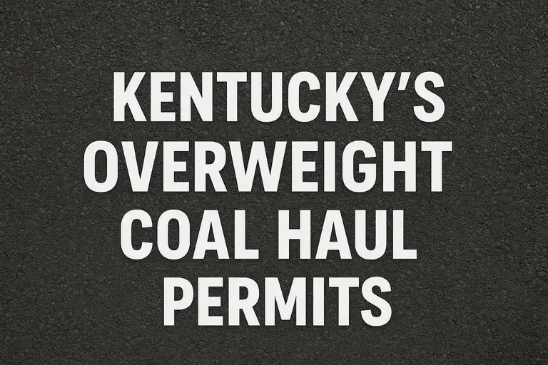 Overweight Coal Haul Permits in Kentucky