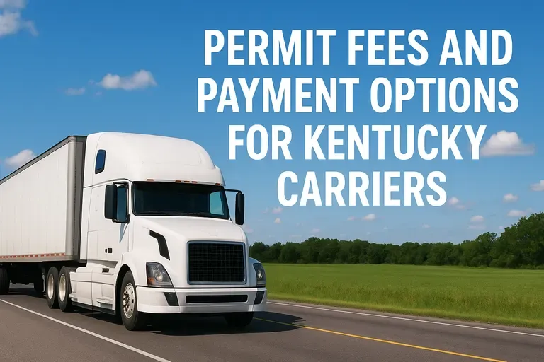 Permit Fees for Kentucky