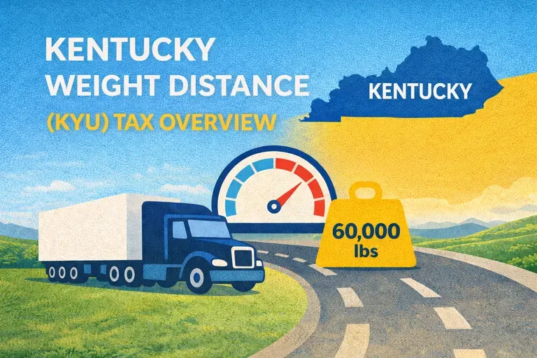 Kentucky Weight Distance  Tax