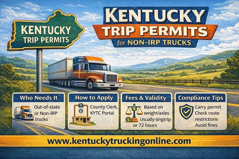 Trip Permits in Kentucky for Non-IRP Trucks
