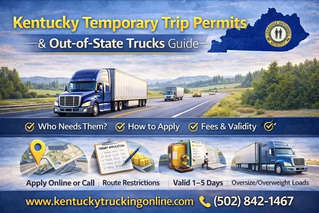 Temporary Trip Permits for Out-of-State Trucks in Kentucky