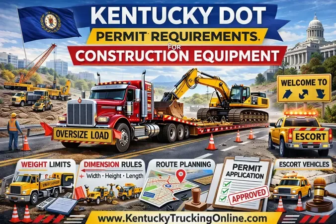 Kentucky DOT Permit Requirements For Construction Equipment