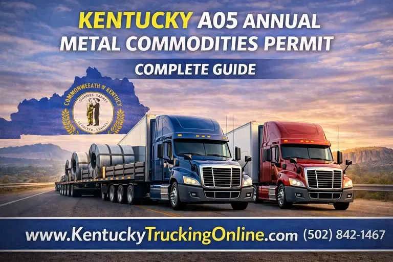 What Is the Kentucky A05-Annual Metal Commodities Permit?