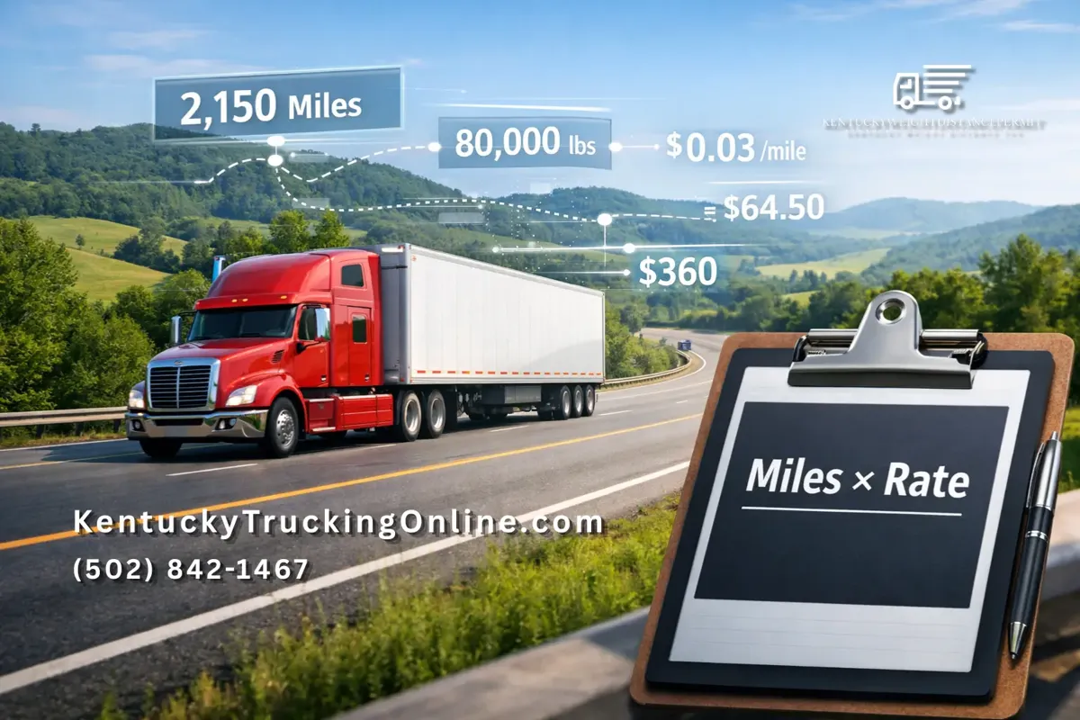 KYU permit truck mileage tracking Kentucky