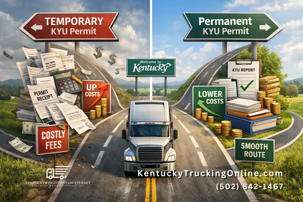 KYU permit temporary vs permanent comparison
