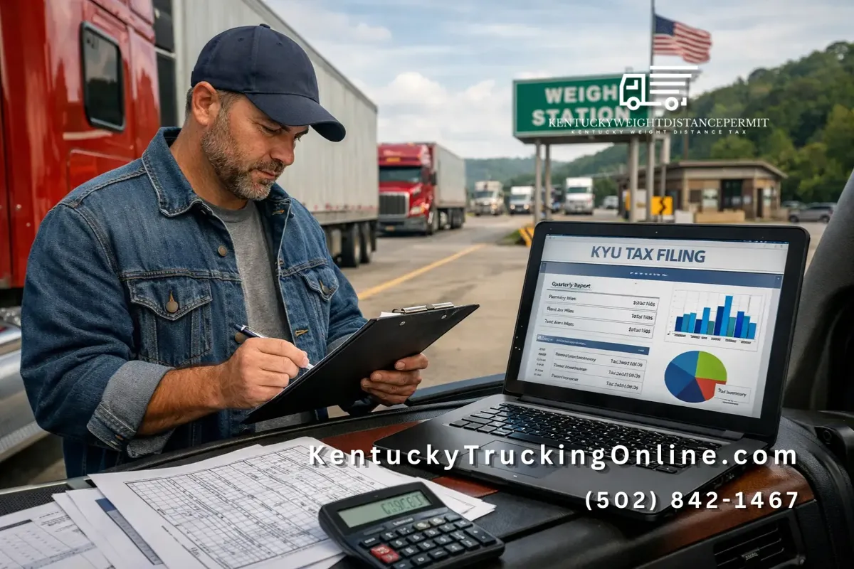 KYU tax filing truck driver paperwork