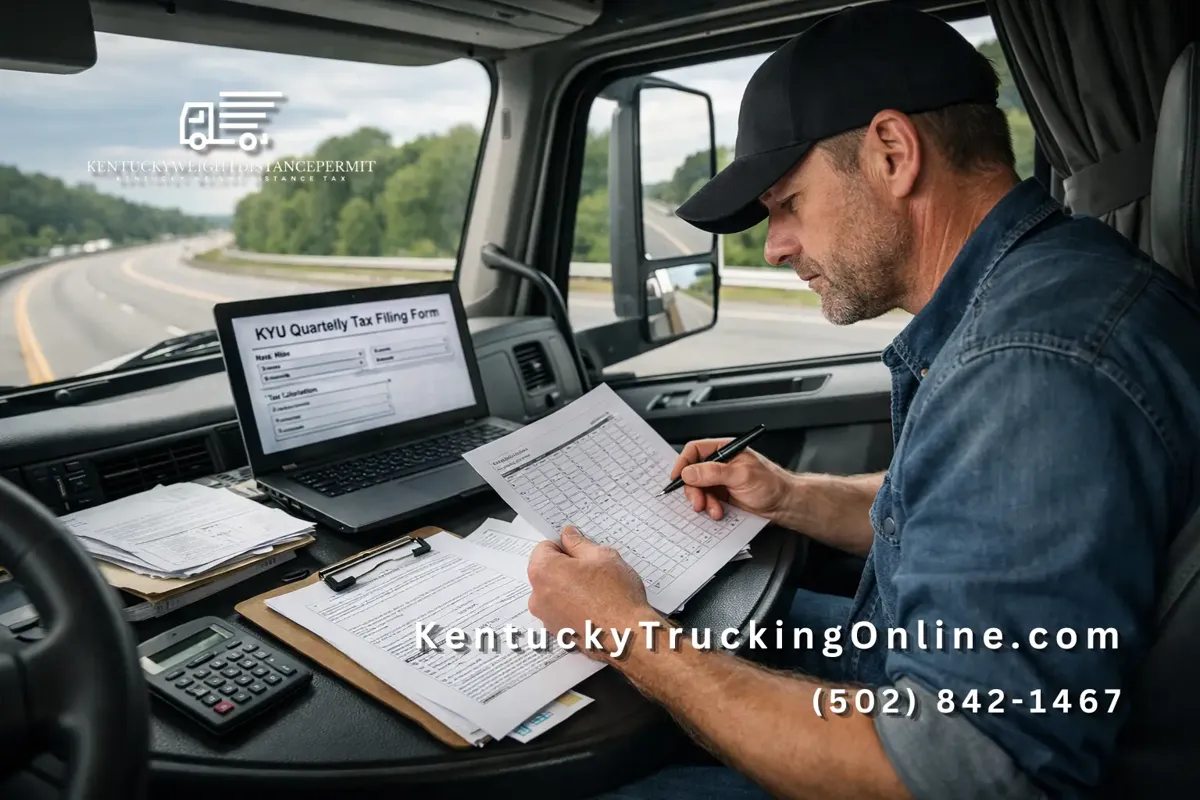 KYU tax filing truck driver cab