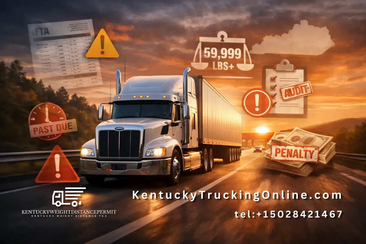 KYU permit truck compliance penalties