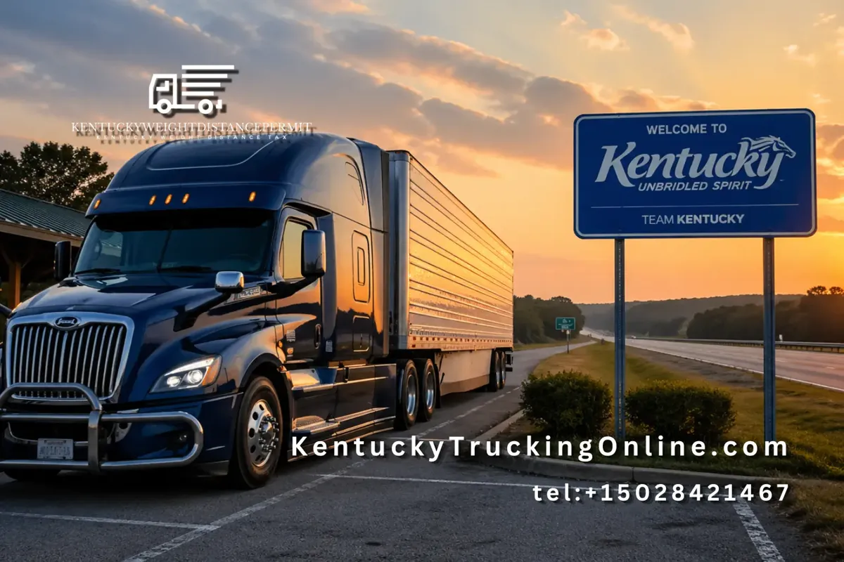 KYU number truck stopped Kentucky