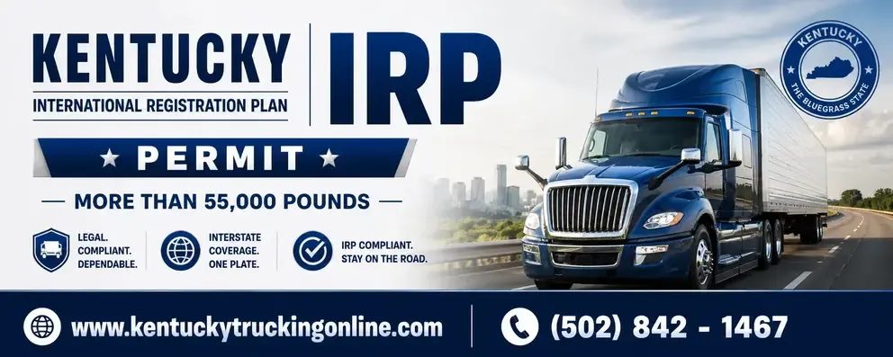 Kentucky IRP Permit (More Than 55,000 Pounds)