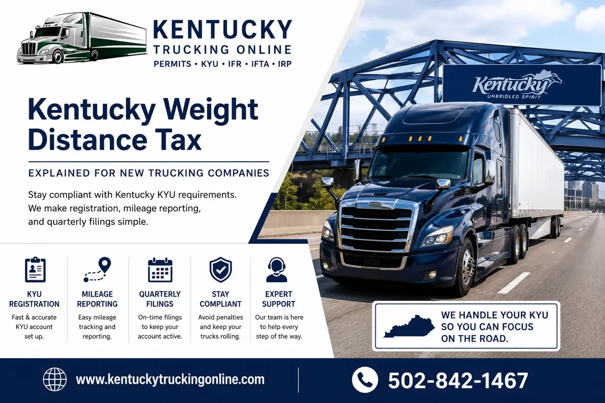 Kentucky KYU tax trucking company
