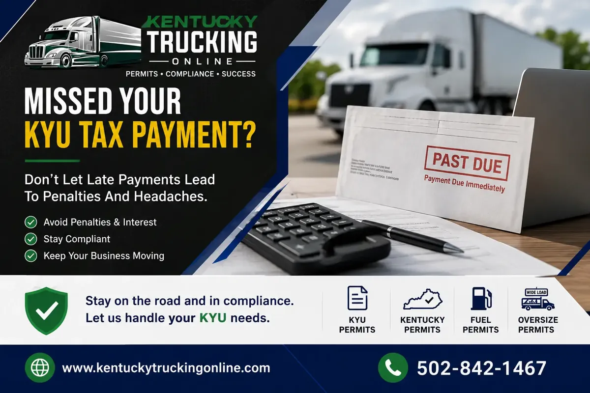 KYU tax payment consequences trucker
