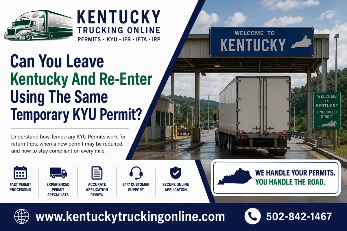 Kentucky Trip Permit re-entry
