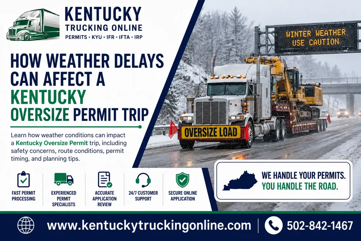 Kentucky Oversize Permit Weather