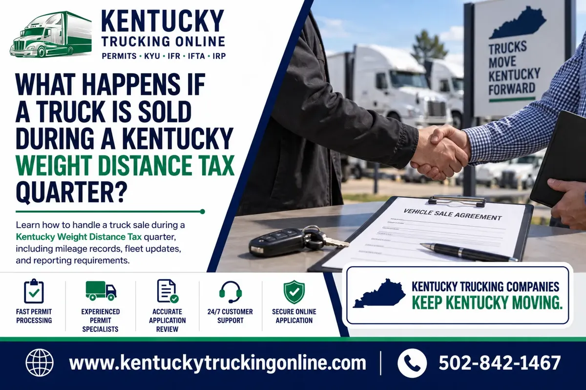 Kentucky Weight Distance Tax Truck Sale