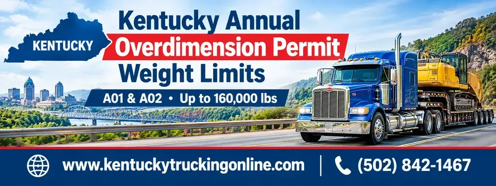 Kentucky Annual Overdimension Permit Weight Limits