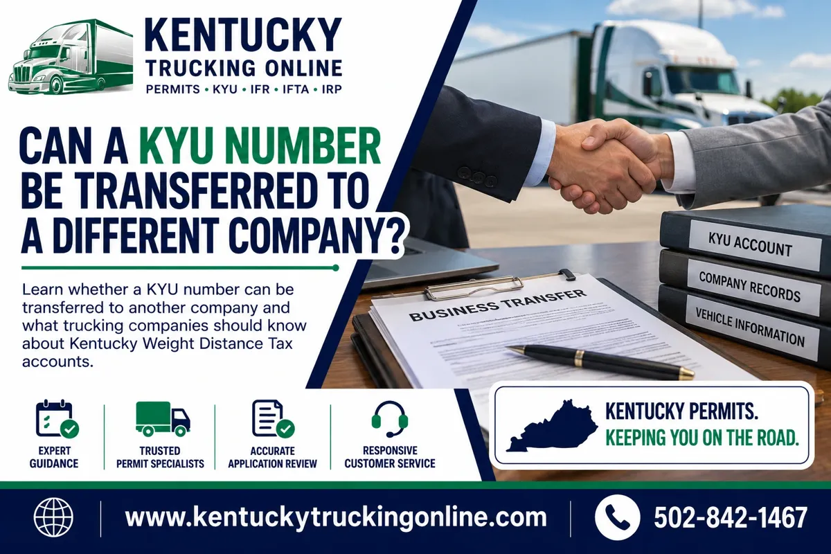 KYU Number Company Transfer