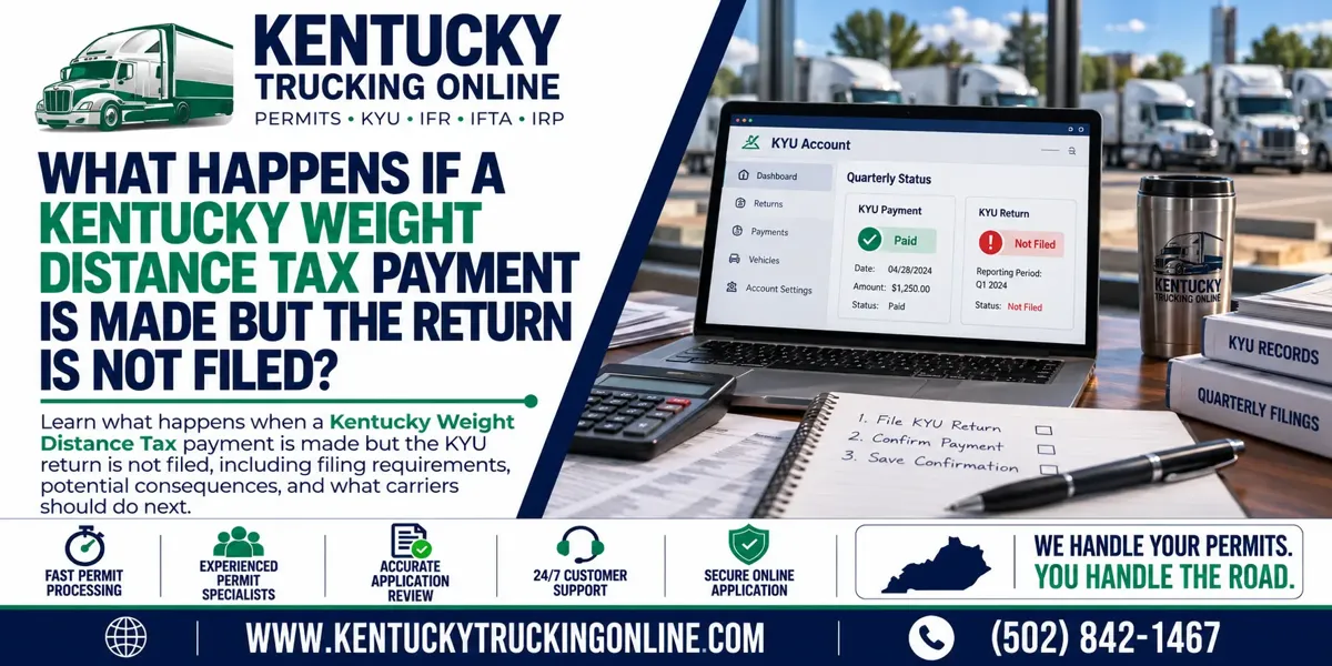 Kentucky Weight Distance Tax Payment